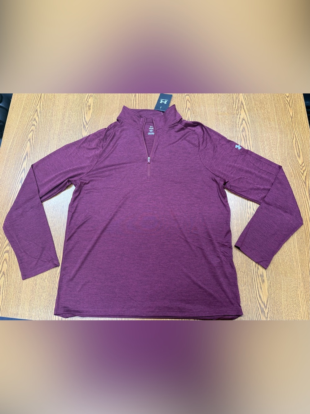 Under Armour UA Men’s 1/4 Zip Pullover - Burgundy nwt